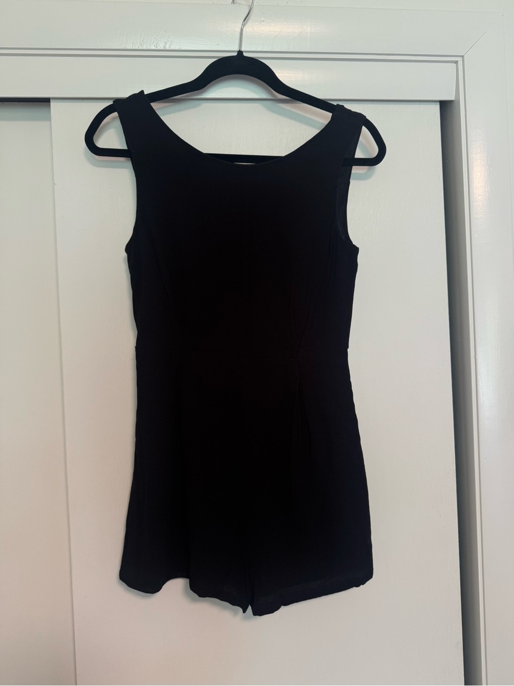 Ark & Co Black Sleeveless Mini Romper